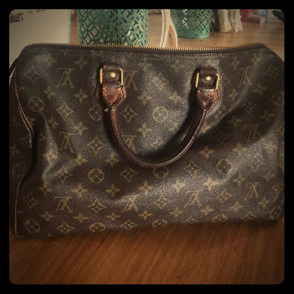 Louis Vuitton Speedy 35 AS IS